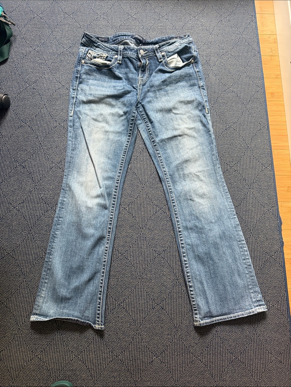 Vigoss Light Blue Bootcut Jeans - Classic Denim